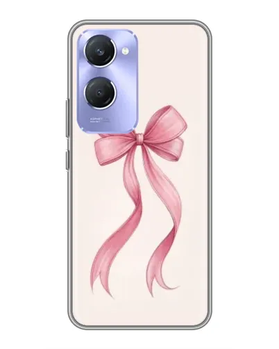 Чехол для Vivo Y36c с картинкой «Розовый бант»