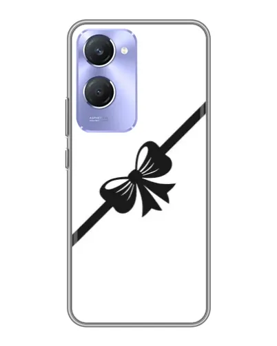 Чехол для Vivo Y36c с картинкой «Диагональный бант»
