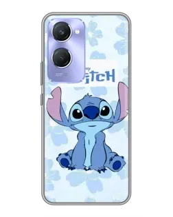Чехол для Vivo Y36c с картинкой «Stitch среди цветов» Чехол для Vivo Y36c с картинкой «Stitch среди цветов»