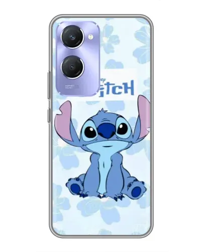 Чехол для Vivo Y36c с картинкой «Stitch среди цветов» Чехол для Vivo Y36c с картинкой «Stitch среди цветов»