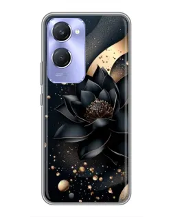 Чехол для Vivo Y36c с картинкой «Черный лотос» Чехол для Vivo Y36c с картинкой «Черный лотос»