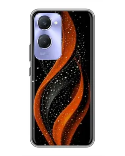 Чохол для Vivo Y36c з картинкою «Вогняна зоряна хвиля»