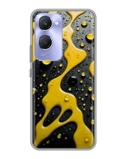Чохол для Vivo Y36c з картинкою «Рідке жовте золото»