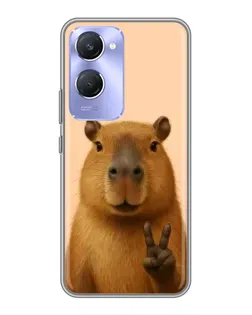 Чохол для Vivo Y36c з картинкою «Капібара вікторія»