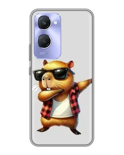 Чохол для Vivo Y36c з картинкою «Капібара репер даб»