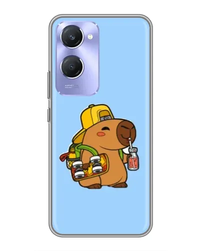 Чехол для Vivo Y36c с картинкой «Капибара на скейте» Чехол для Vivo Y36c с картинкой «Капибара на скейте»