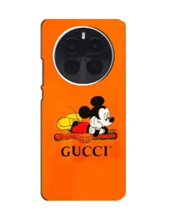 Чехол для Vivo Y500 Pro с картинкой «Микки Маус Gucci — оранж»