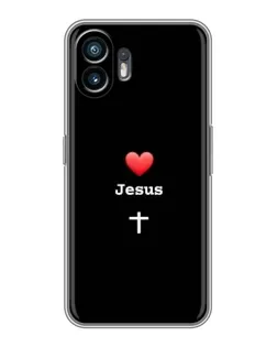 Чехол для Vivo Y500s с картинкой «Сердце - Jesus»