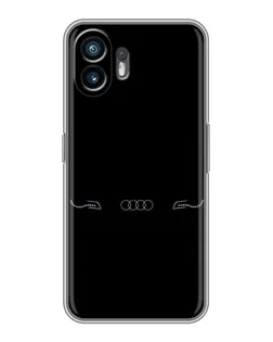 Чехол для Vivo Y500s с картинкой «Audi — световой подпись»