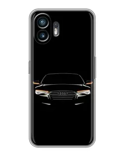 Чехол для Vivo Y500s с картинкой «Audi — ночной контур»