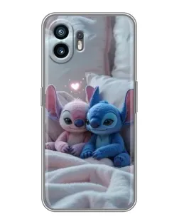 Чехол для Vivo Y500s с картинкой «Плюшевые Стич Ангел»
