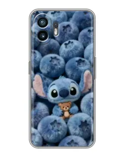 Чехол для Vivo Y500s с картинкой «Стич и голубика»
