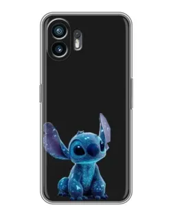 Чехол для Vivo Y51 Pro с картинкой «Стич на черном»