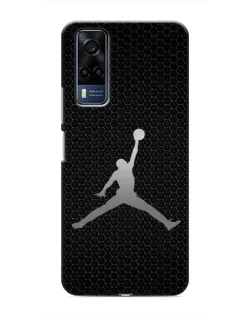 Чехол для Vivo Y51 (2020) с картинкой «Jordan Dark Carbon»