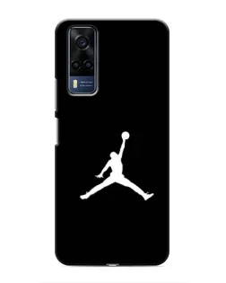 Чехол для Vivo Y51 (2020) с картинкой «Jordan Silhouette»