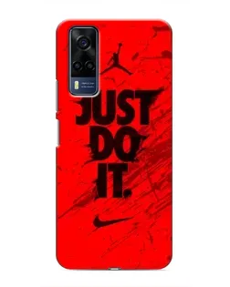 Чехол для Vivo Y51 (2020) с картинкой «Nike Just Do It»