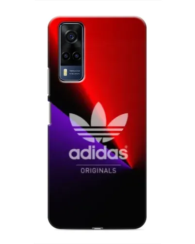 Чехол для Vivo Y51 (2020) с картинкой «Adidas Red Neon»