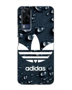 Чохол для Vivo Y51 (2020) з картинкою «Adidas Trefoil Blue»