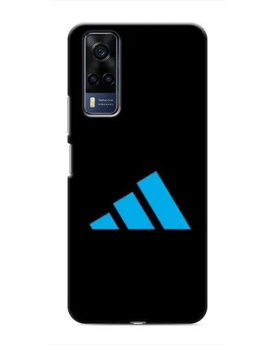 Чехол для Vivo Y51 (2020) с картинкой «Adidas Cyan Logo»