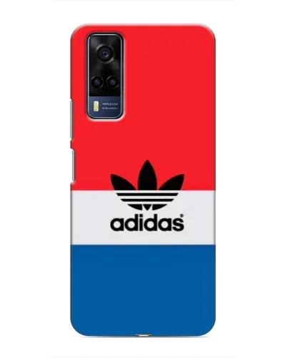 Чехол для Vivo Y51 (2020) с картинкой «Ретро блоки Adidas»