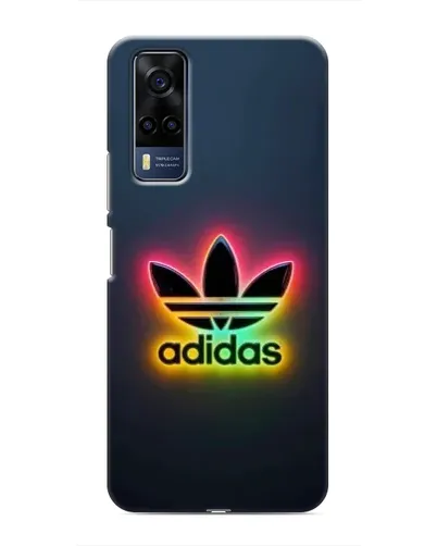 Чехол для Vivo Y51 (2020) с картинкой «Неоновый Adidas»