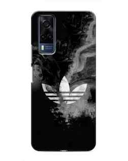 Чохол для Vivo Y51 (2020) з картинкою «Абстрактний дим Adidas»