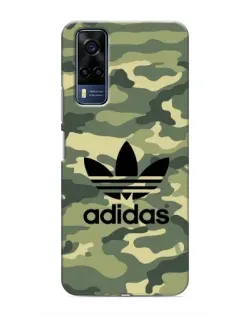 Чохол для Vivo Y51 (2020) з картинкою «Мілітарі стиль Adidas»