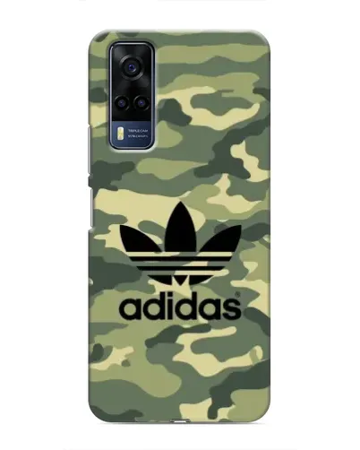 Чехол для Vivo Y51 (2020) с картинкой «Милитари стиль Adidas»
