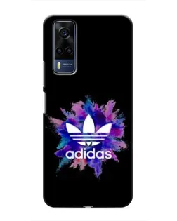 Чехол для Vivo Y51 (2020) с картинкой «Взрыв красок Adidas»
