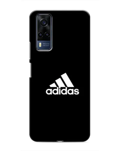 Чехол для Vivo Y51 (2020) с картинкой «Черная классика Adidas»