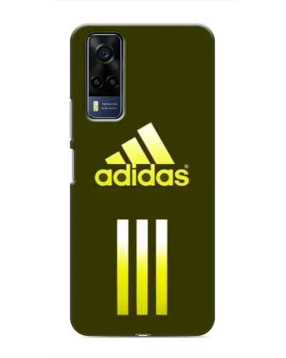 Чехол для Vivo Y51 (2020) с картинкой «Оливковый градиент Adidas»