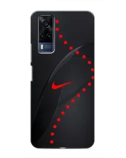 Чехол для Vivo Y51 (2020) с картинкой «Абстрактный дизайн Nike» Чехол для Vivo Y51 (2020) с картинкой «Абстрактный дизайн Nike»