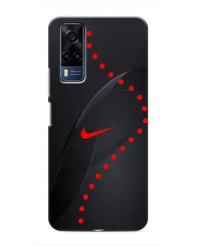 Чехол для Vivo Y51 (2020) с картинкой «Абстрактный дизайн Nike»