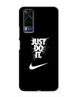 Чехол для Vivo Y51 (2020) с картинкой «Текстовый принт Nike» Чехол для Vivo Y51 (2020) с картинкой «Текстовый принт Nike»