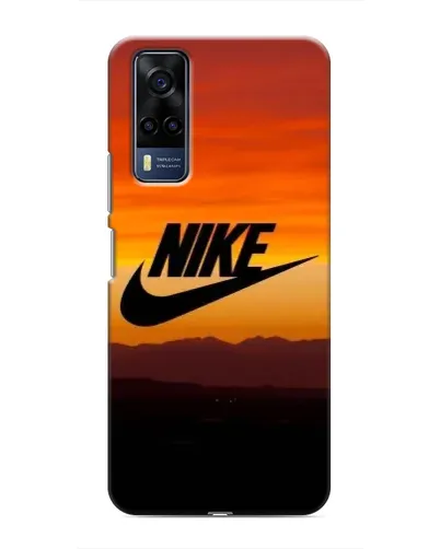 Чехол для Vivo Y51 (2020) с картинкой «Nike — вечерний горизонт»