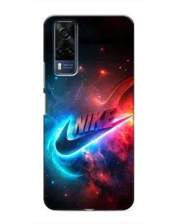 Чехол для Vivo Y51 (2020) с картинкой «Огненный логотип Nike» Чехол для Vivo Y51 (2020) с картинкой «Огненный логотип Nike»