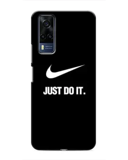 Чехол для Vivo Y51 (2020) с картинкой «Классический принт Nike» Чехол для Vivo Y51 (2020) с картинкой «Классический принт Nike»