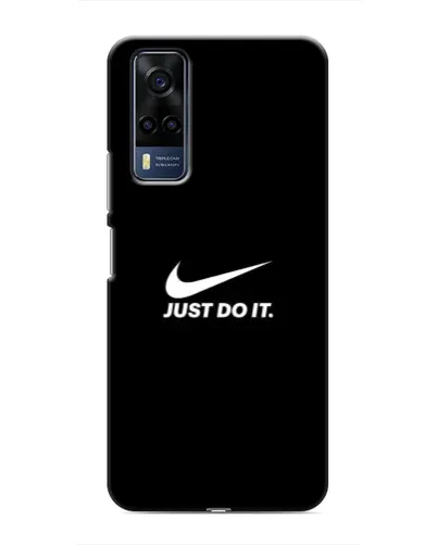 Чехол для Vivo Y51 (2020) с картинкой «Минимализм от Nike»