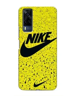 Чехол для Vivo Y51 (2020) с картинкой «Желтый текстурный Nike» Чехол для Vivo Y51 (2020) с картинкой «Желтый текстурный Nike»