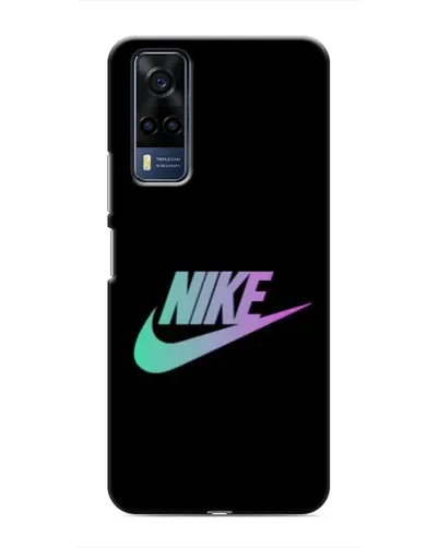 Чехол для Vivo Y51 (2020) с картинкой «Nike — городская ночь»