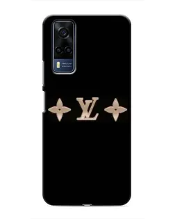 Чехол для Vivo Y51 (2020) с картинкой «Louis Vuitton — минимализм»
