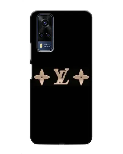 Чехол для Vivo Y51 (2020) с картинкой «Louis Vuitton — минимализм»