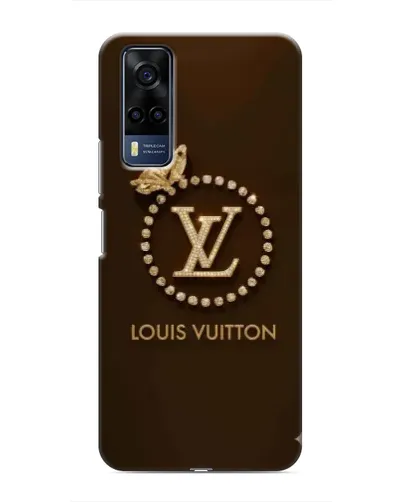 Чехол для Vivo Y51 (2020) с картинкой «LV — золотая печать»