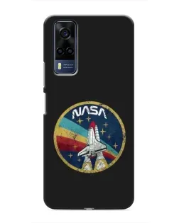 Чехол для Vivo Y51 (2020) с картинкой «NASA — эмблема миссии» Чехол для Vivo Y51 (2020) с картинкой «NASA — эмблема миссии»