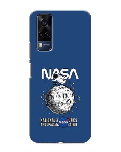 Чехол для Vivo Y51 (2020) с картинкой «NASA — лунная миссия» Чехол для Vivo Y51 (2020) с картинкой «NASA — лунная миссия»