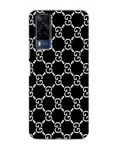 Чехол для Vivo Y51 (2020) с картинкой «Gucci — сетчатый паттерн»