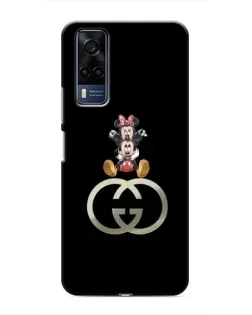 Чехол для Vivo Y51 (2020) с картинкой «Минни Маус на лого» Чехол для Vivo Y51 (2020) с картинкой «Минни Маус на лого»