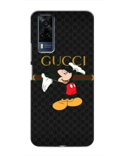 Чехол для Vivo Y51 (2020) с картинкой «Микки Маус Gucci»
