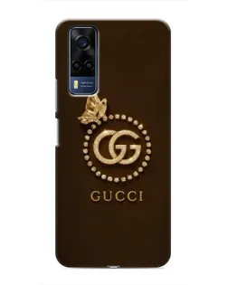 Чехол для Vivo Y51 (2020) с картинкой «Gucci — золотая бабочка» Чехол для Vivo Y51 (2020) с картинкой «Gucci — золотая бабочка»