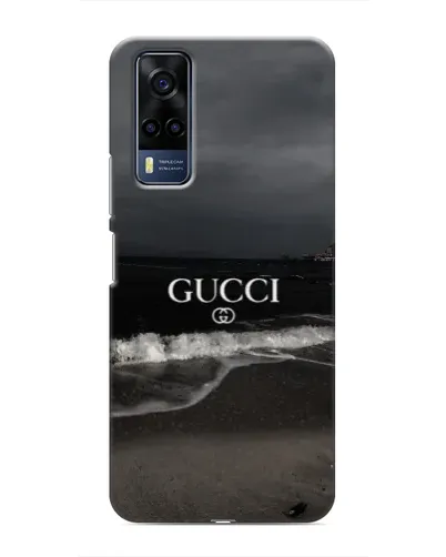 Чехол для Vivo Y51 (2020) с картинкой «Gucci — морской прибой»